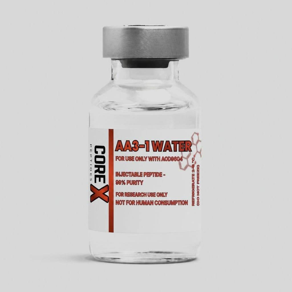 AOD9604 fat loss peptide white powder vial for research use only